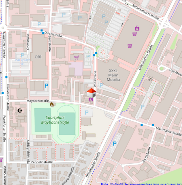 Lageplan Mehrfamilienhaus Dreieich