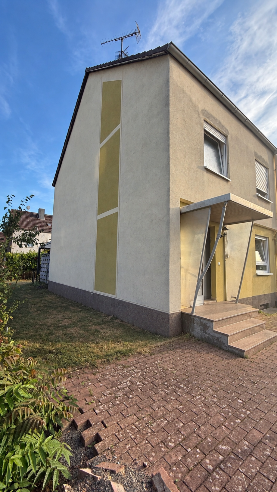 Hausfassade Reiheneckhaus Hattersheim am Main