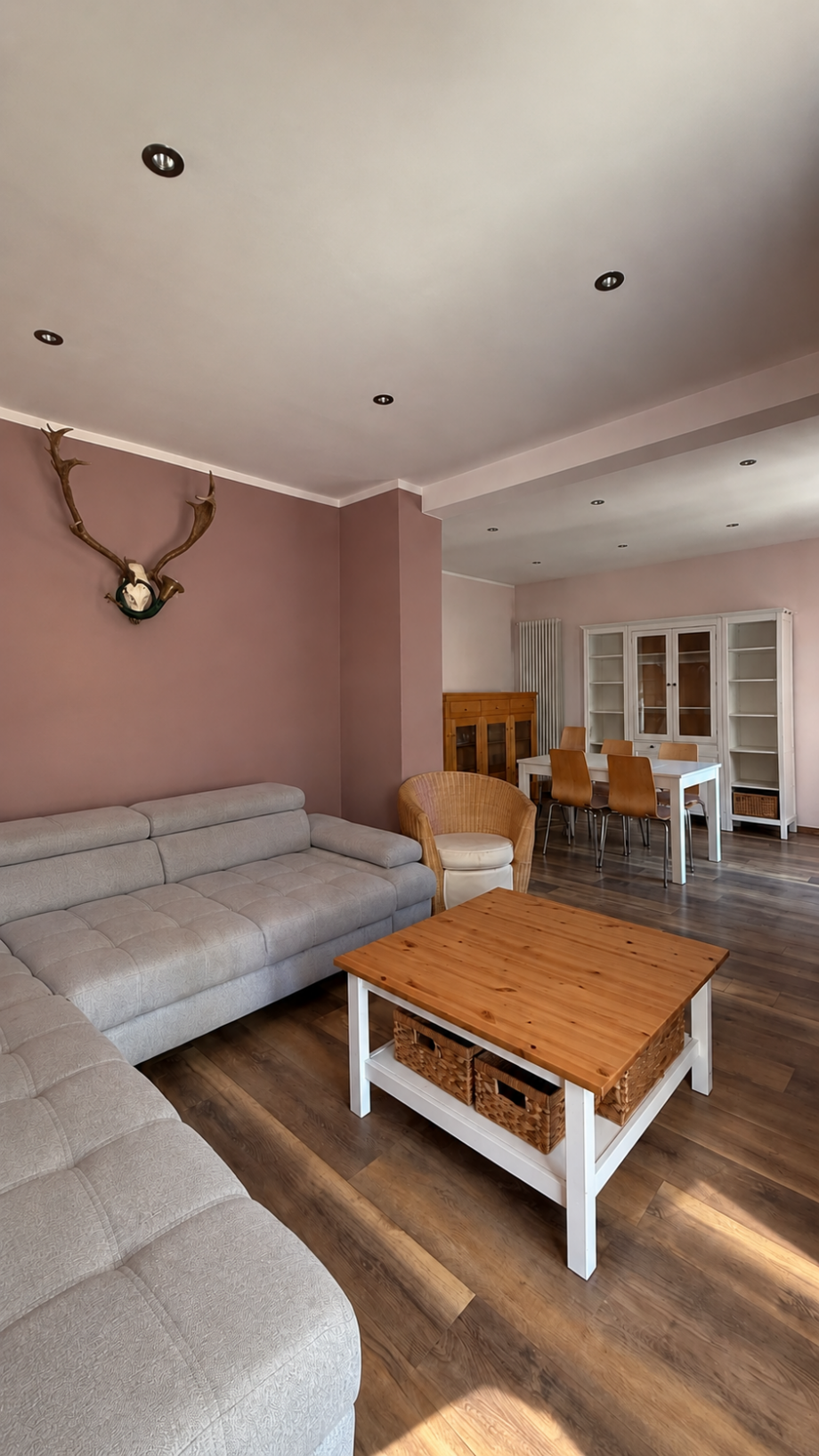 Wohnzimmer Einfamilienhaus Fl�rsheim am Main, Deutschland