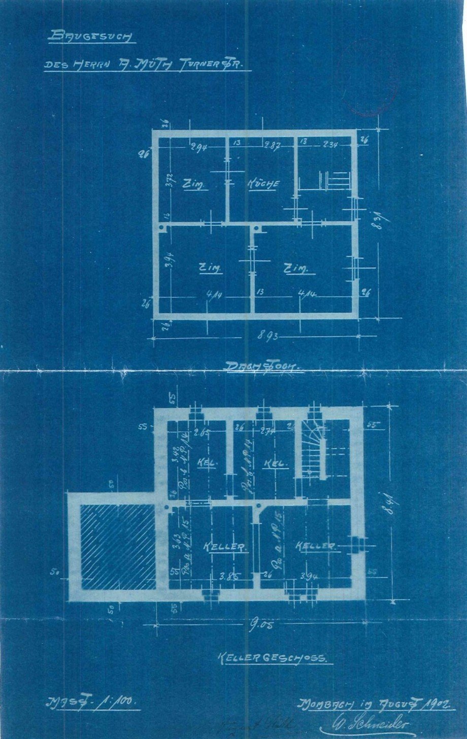 Grundriss Mehrfamilienhaus Mainz