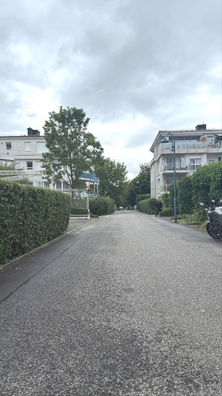 Sicht auf Stra�e Etagenwohnung Hattersheim