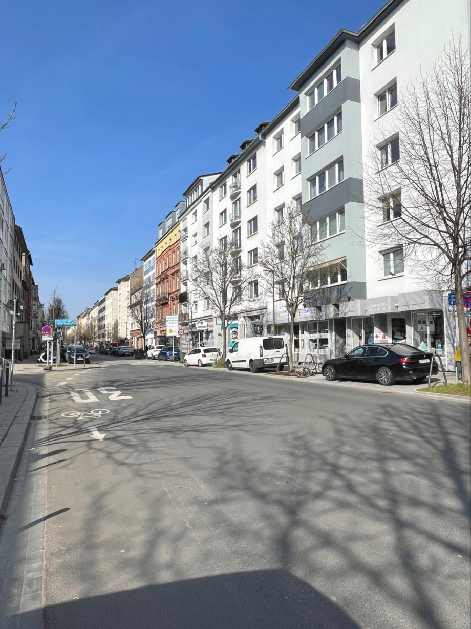 Stra�enansicht Mehrfamilienhaus Mainz