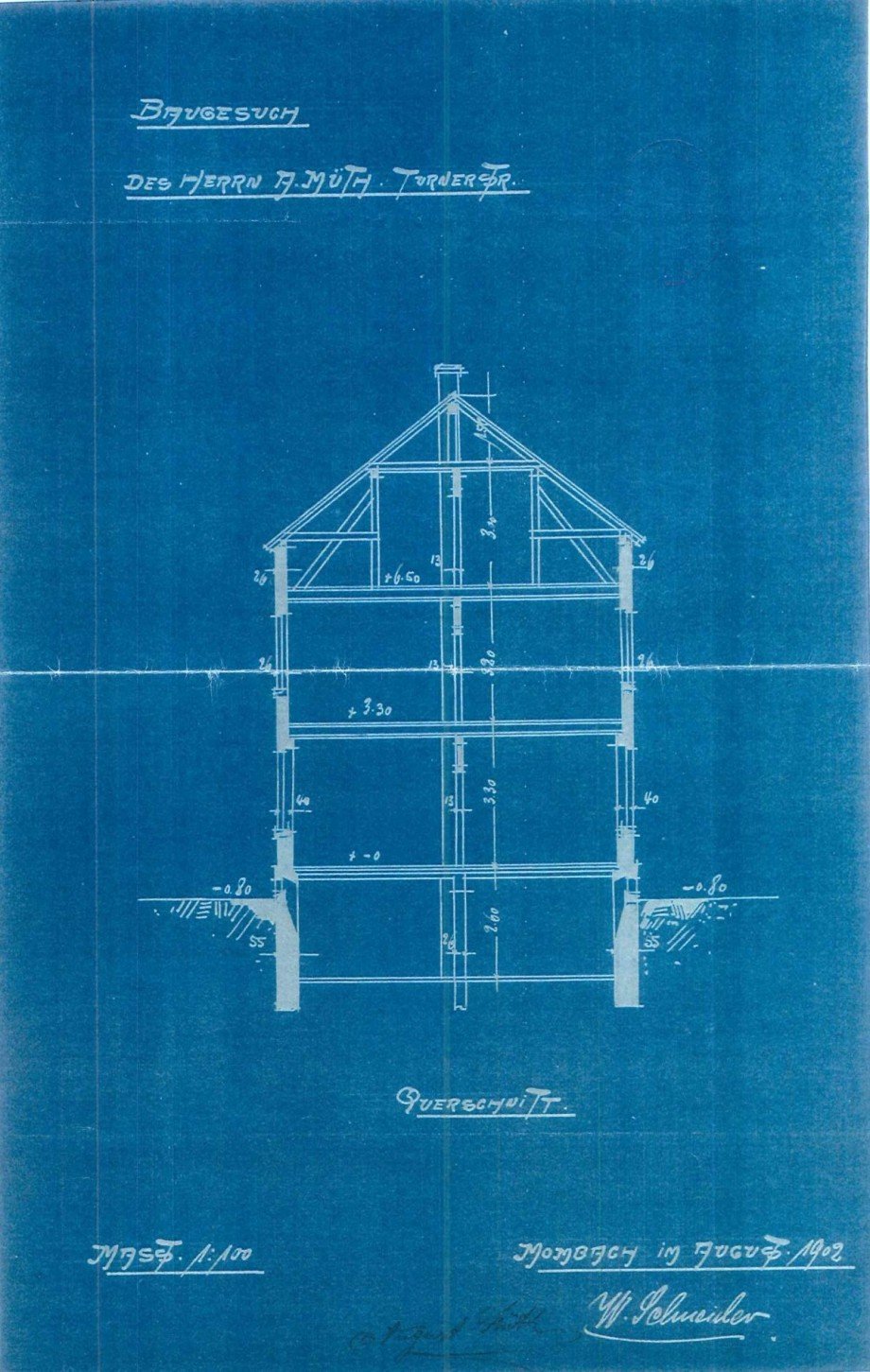 Grundriss Mehrfamilienhaus Mainz