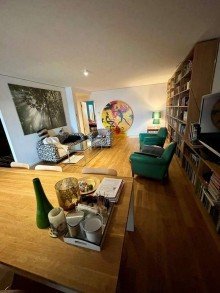 Wohnzimmer MAINHATTAN: Wohnen am Fluss - Exklusiver Wohntraum mit hochwertiger Ausstattung!