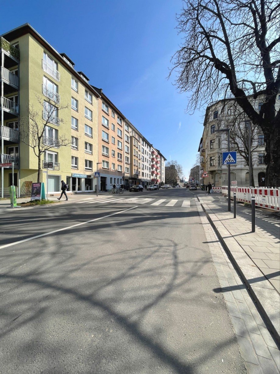 Stra�enansicht Mehrfamilienhaus Mainz