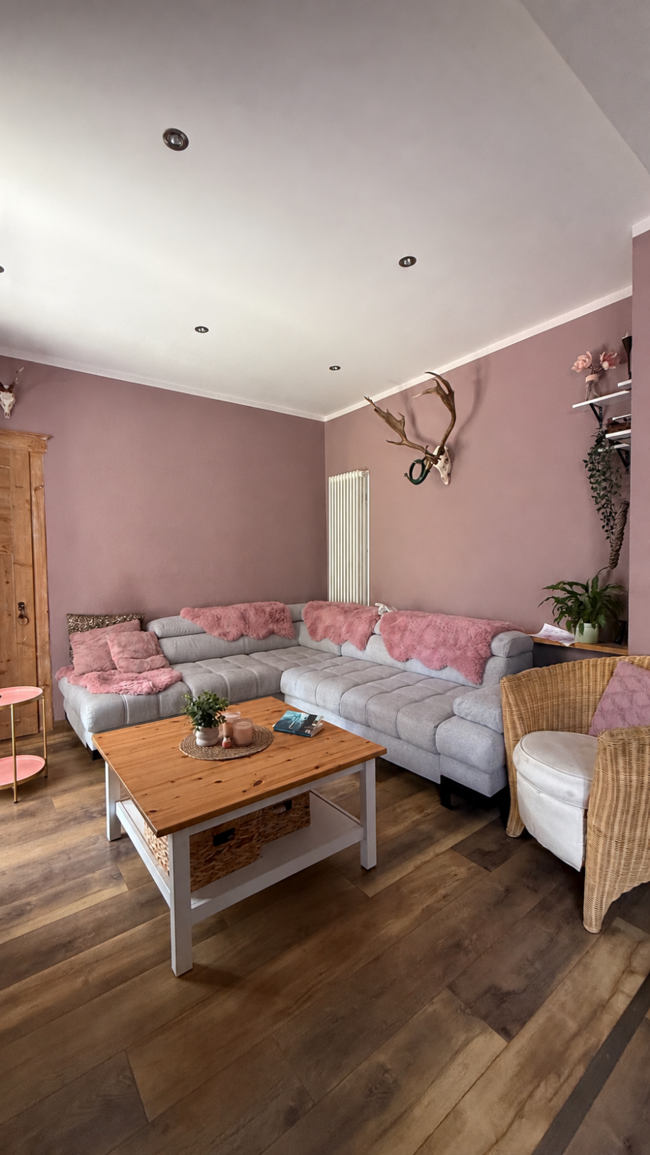 Wohnzimmer Einfamilienhaus Fl�rsheim am Main, Deutschland