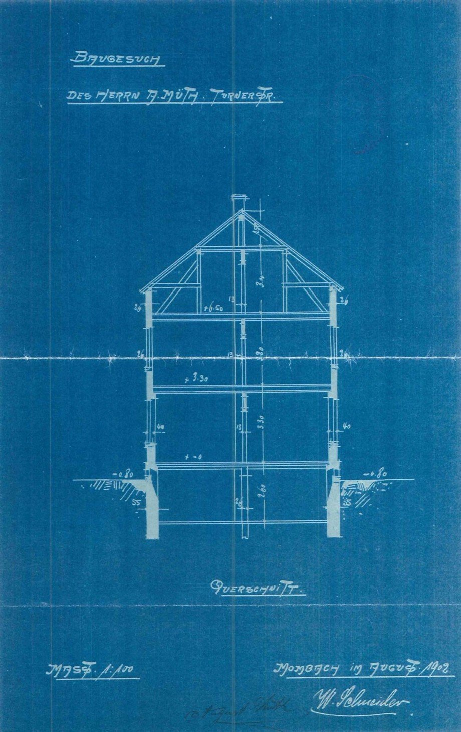 Grundriss Mehrfamilienhaus Mainz