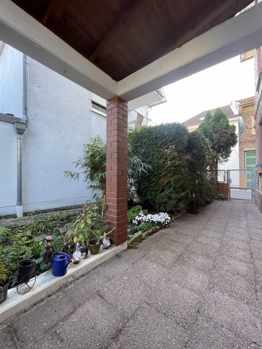 Au�enbereich Etagenwohnung Mainz