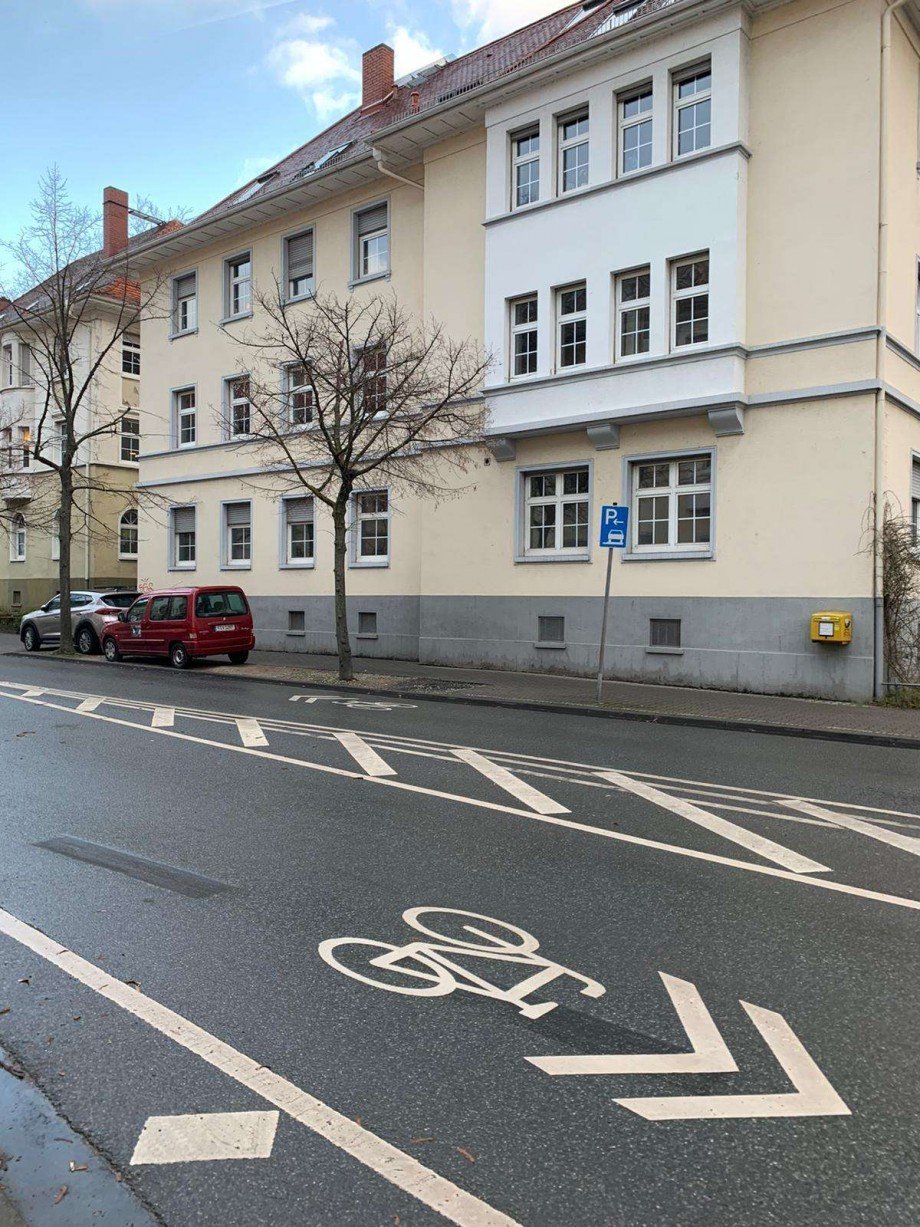 Hausansicht Erdgeschosswohnung Frankfurt am Main