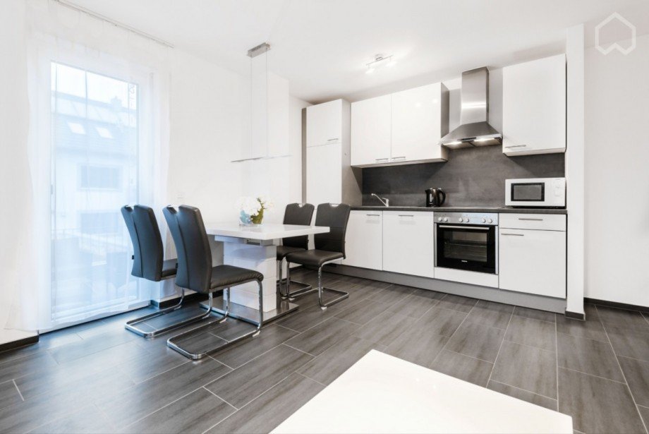 Essbereich und K�che Etagenwohnung Frankfurt am Main