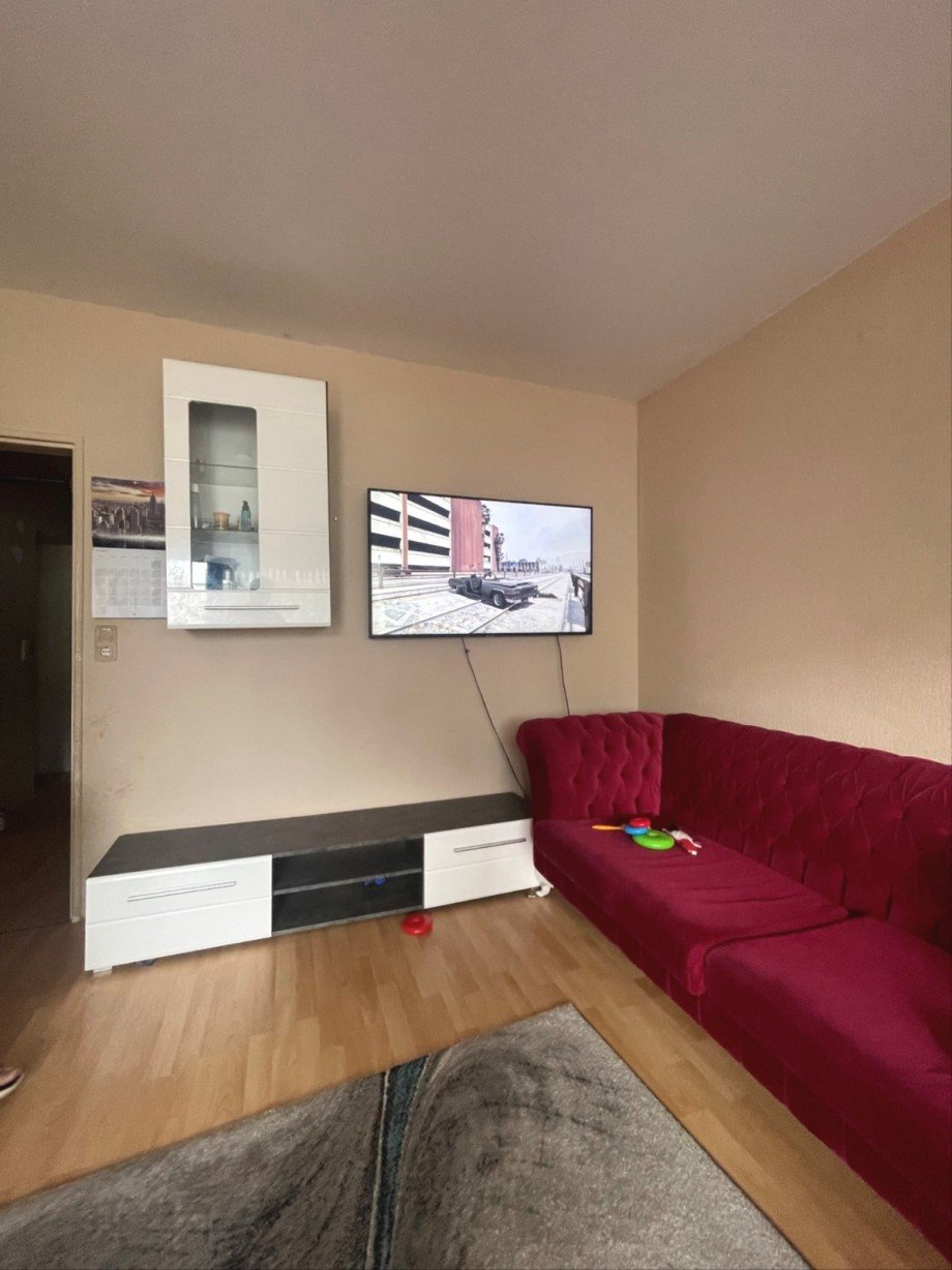 Wohnzimmer Etagenwohnung R�sselsheim am Main