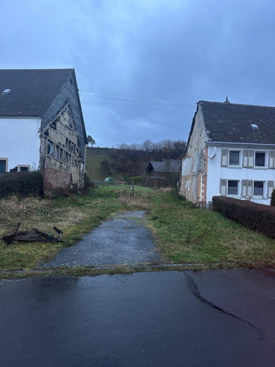 Grundst�cksansicht Wohngrundst�ck Morbach-Rapperath