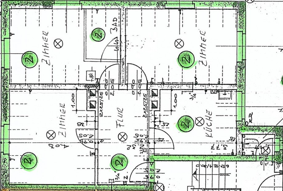 Grundriss Erdgeschosswohnung Offenbach am Main
