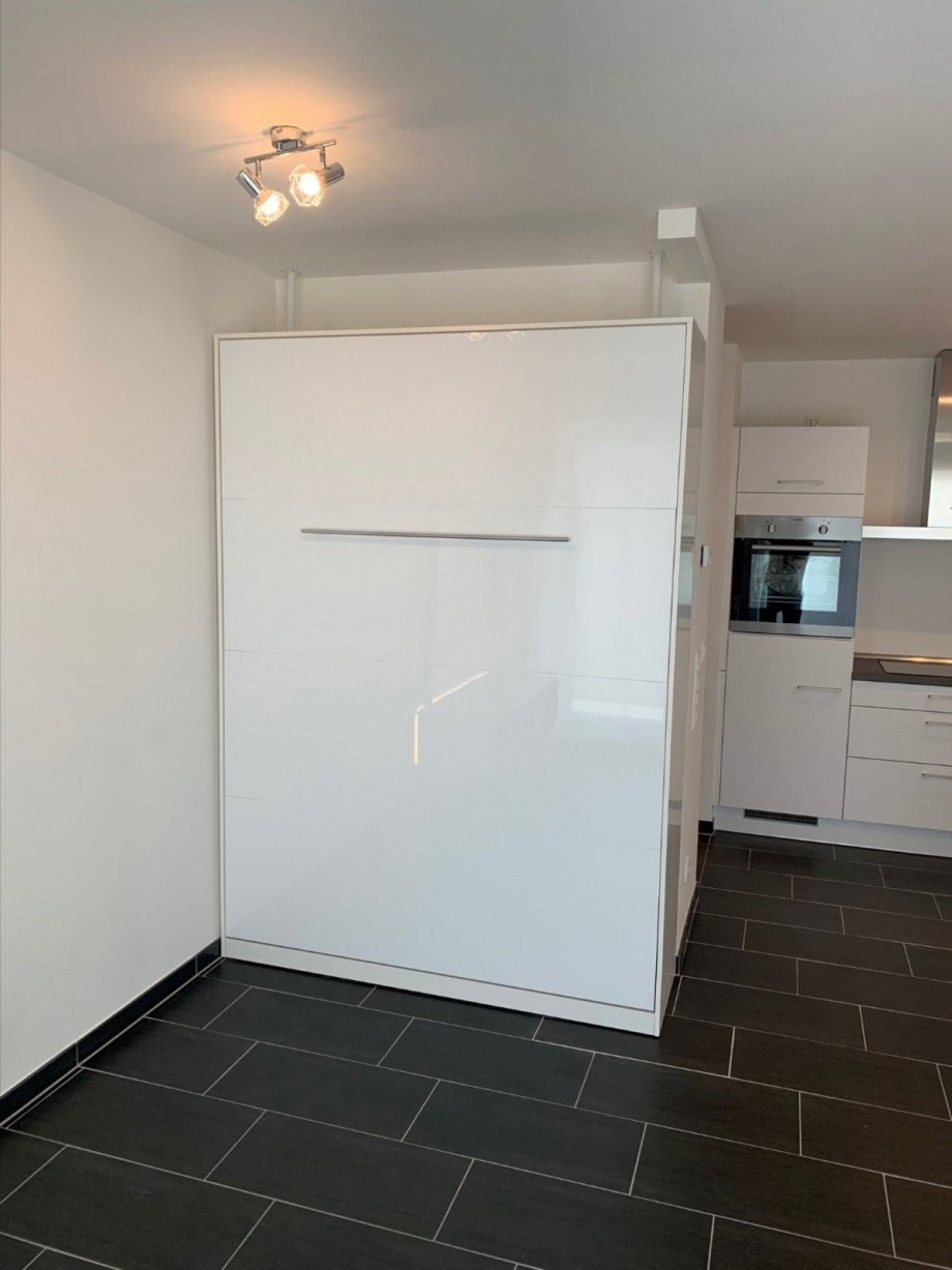 Schlafbereich Etagenwohnung Frankfurt, Nied