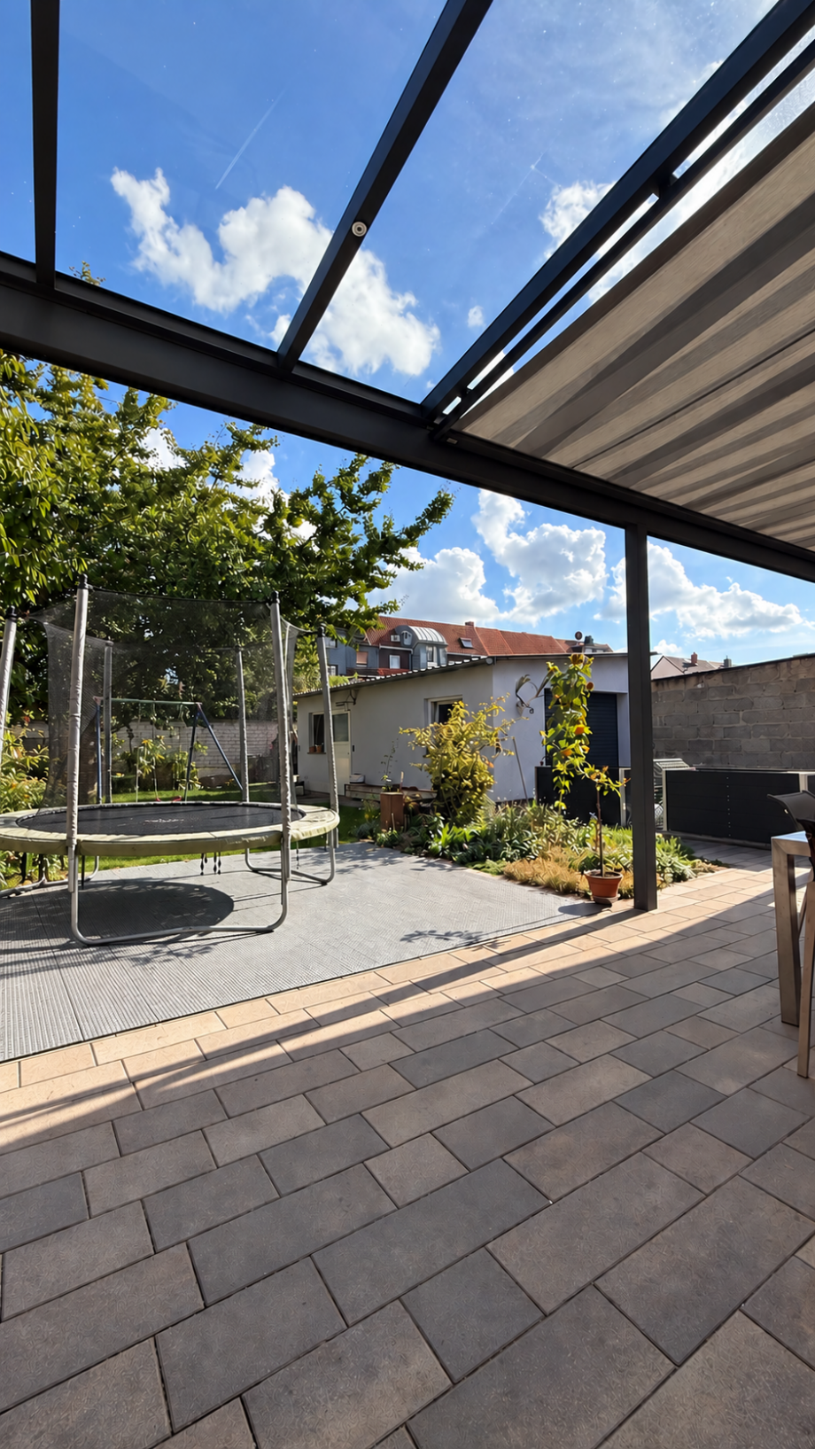 Terrasse Einfamilienhaus Fl�rsheim am Main, Deutschland