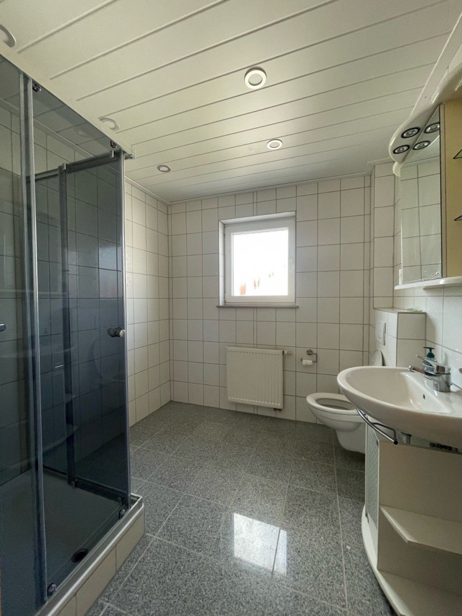 Badezimmer DG Etagenwohnung Bischofsheim