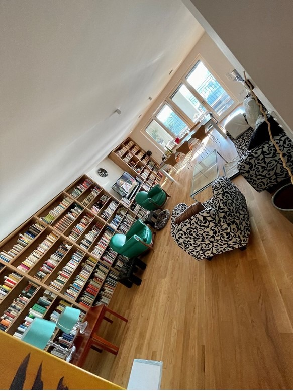 Wohnzimmer Etagenwohnung Frankfurt am Main