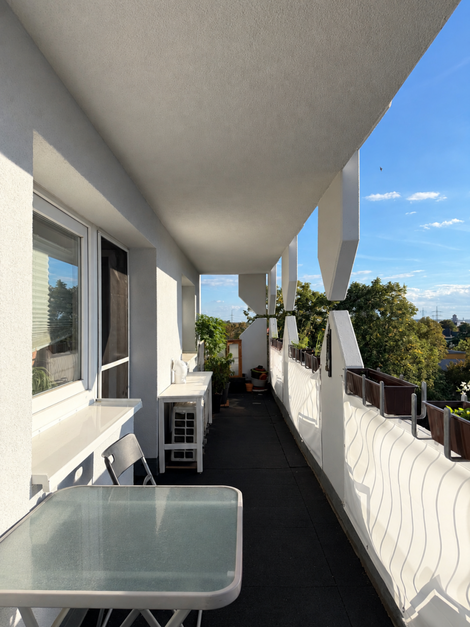 Balkon Etagenwohnung Fl�rsheim am Main