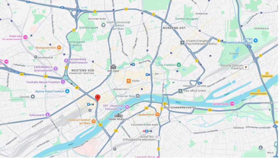 Bild B�rofl�che Frankfurt am Main