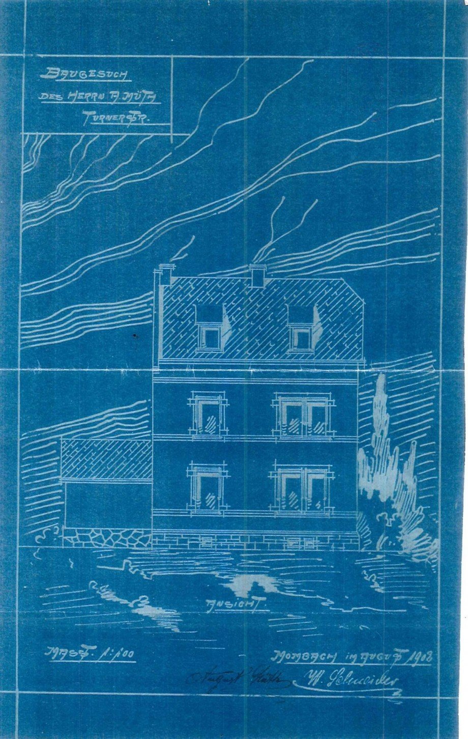 Grundriss Mehrfamilienhaus Mainz